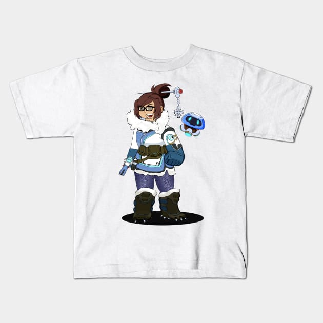 Mei-Ling Zhou Kids T-Shirt by balmut